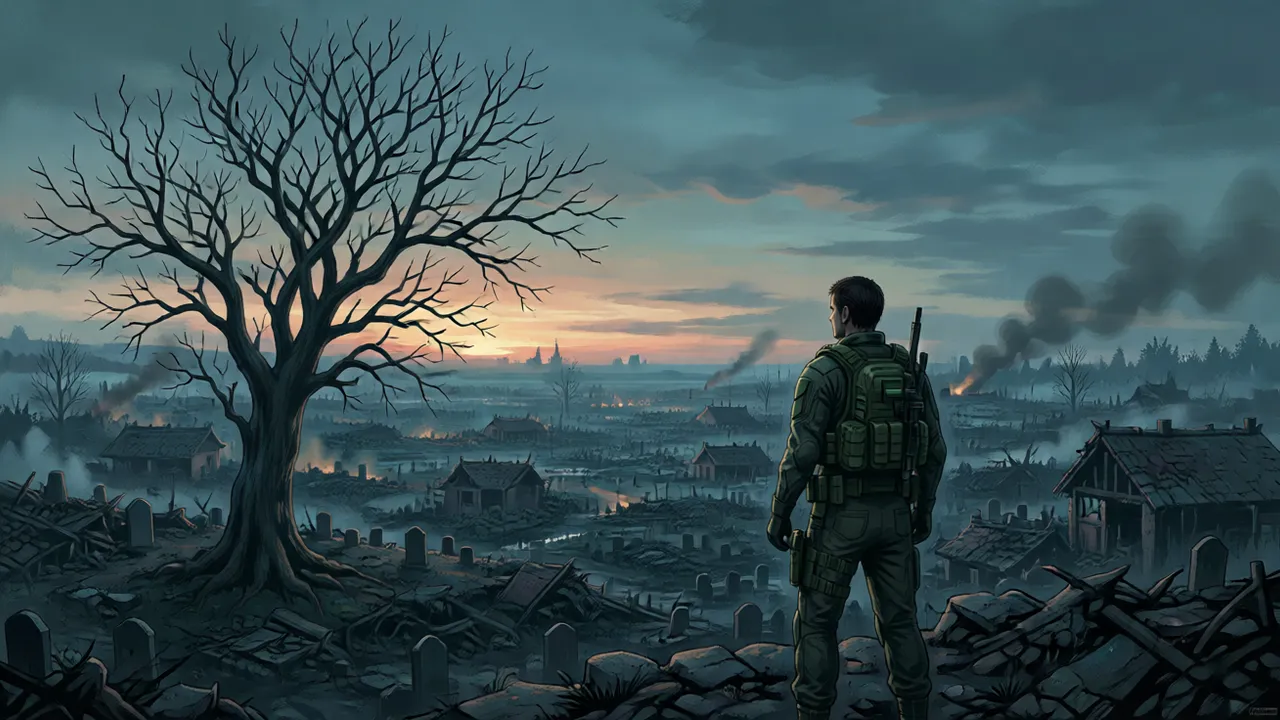 A chronological timeline of military events on a tactical display